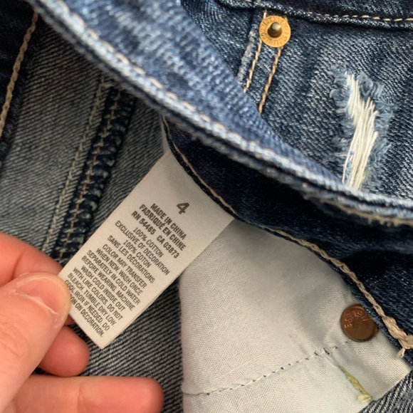 American Eagle gold sequin pocket shorts - Picture 5 of 6